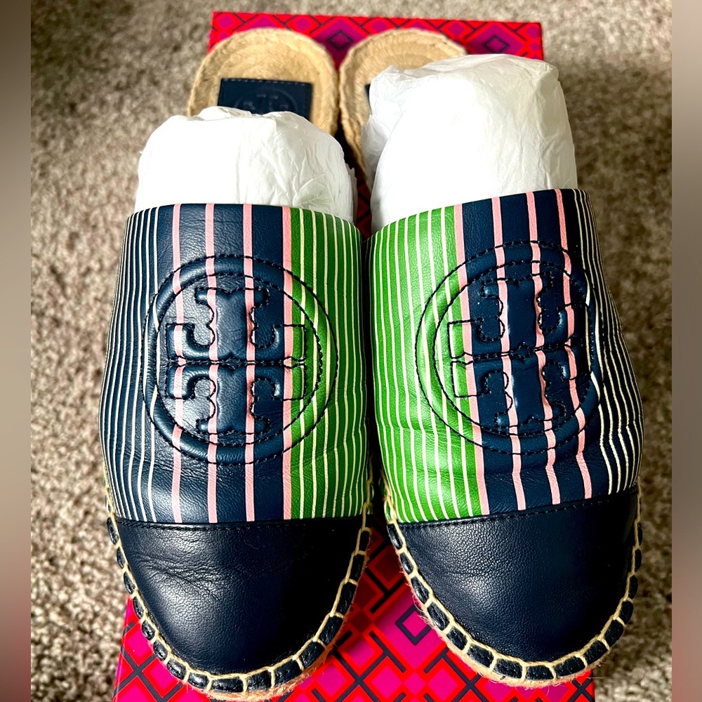 Benton Tory Burch Espadrille Mule size 6.5